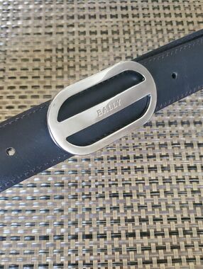 Bally Silver Belt Buckle